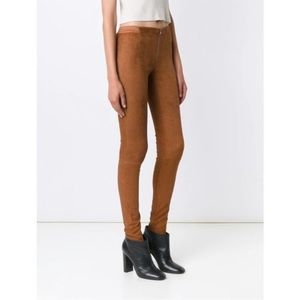 Alice + Olivia Brown Leggings